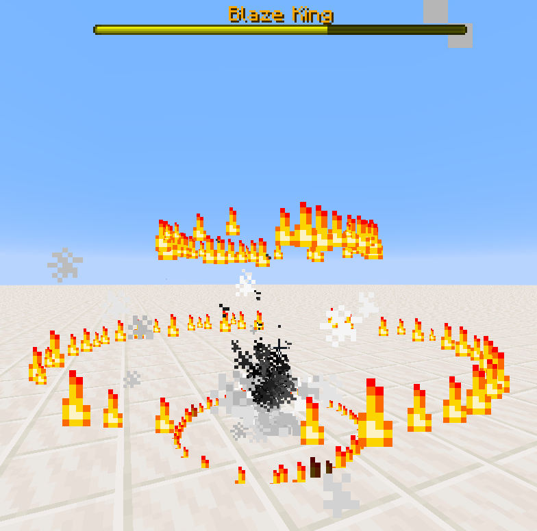 Blaze King being summoned