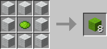 Lime wool crafting recipe